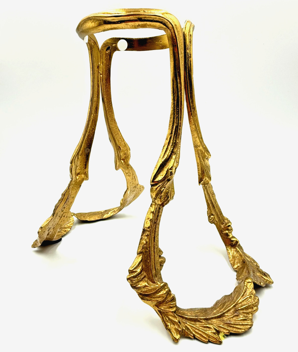 Bombay Co Ornate Epergne Floating Vase Stand Replacement Paperweight Orb Gold